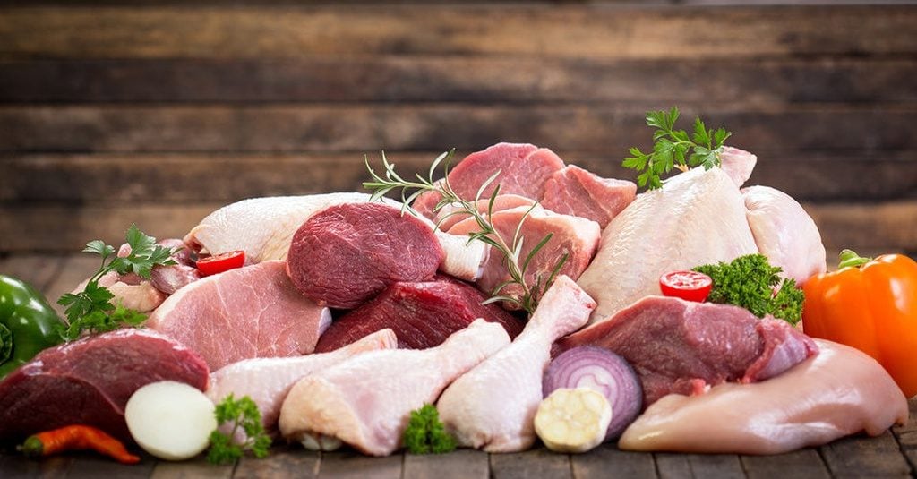 carne bianca e rossa