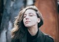 ragazza che respira