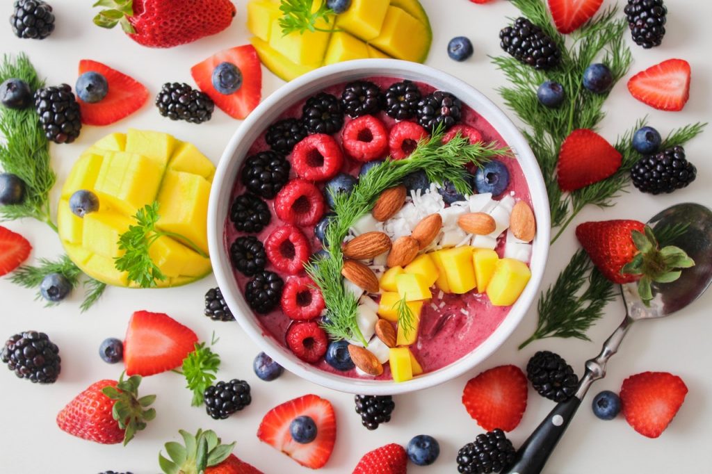 composizione di frutta fresca
