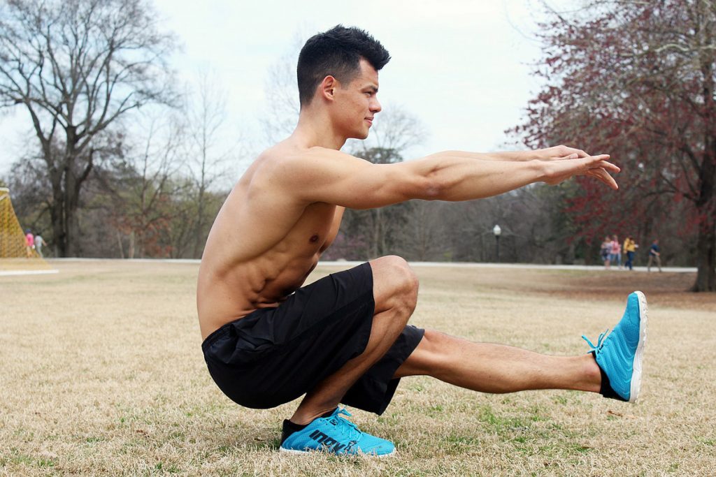 Pistol squat