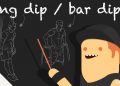 Ring dip contro bar dip