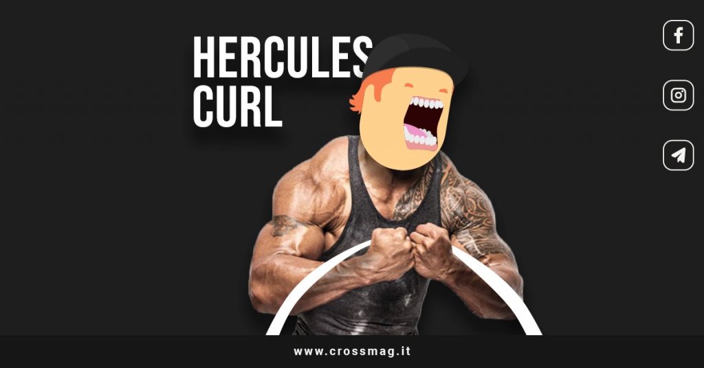 Hercules curl al TRX per isolare i bicipiti